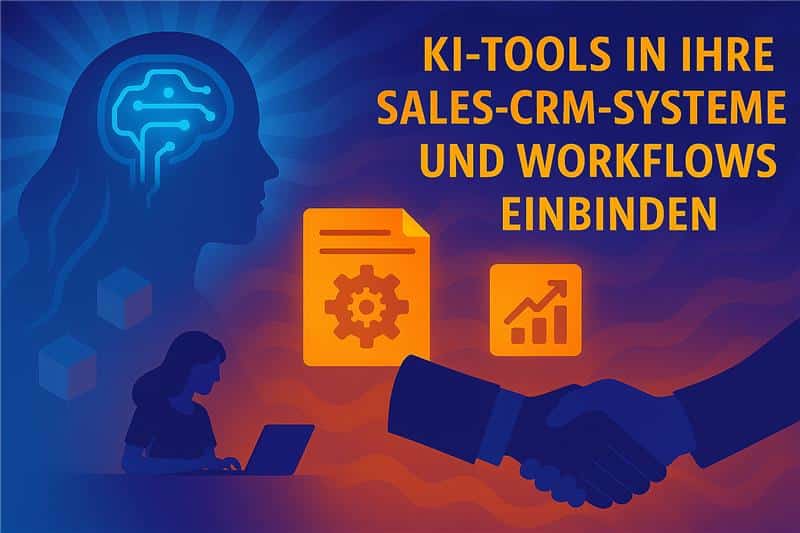 Nahtlose KI-Integration: KI-Tools in Ihre Sales-CRM-Systeme und Workflows einbinden ‒ Ein Praxisleitfaden