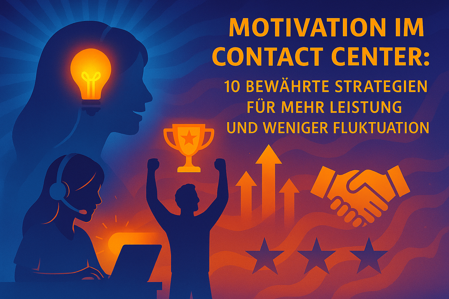 Mitarbeitendenmotivation im Contact Center: 10 bewährte Strategien für mehr Leistung und weniger Fluktuation